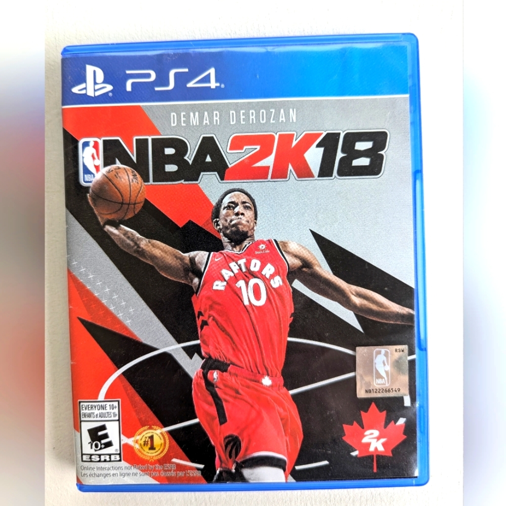 PS4 NBA 2K18 Video Game Sports